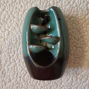 LLMRR Ceramic Incense Burner Waterfall Ombre Colors Whimsigoth Boho Fairycore